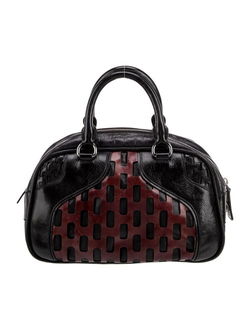 Miu Miu Leather Top Handle Bag