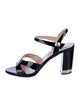 Miu Miu Patent Leather Sandals
