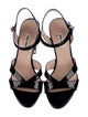 Miu Miu Patent Leather Sandals