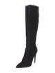 Miu Miu Suede Lace-Up Boots