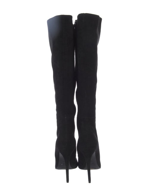 Miu Miu Suede Lace-Up Boots