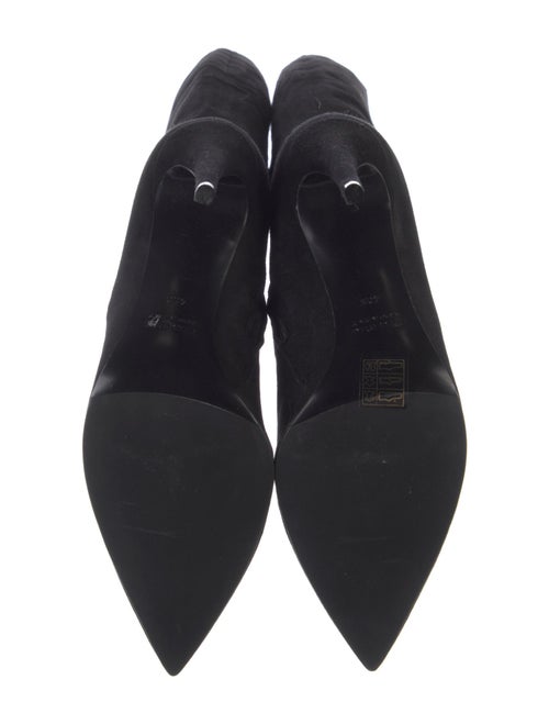 Miu Miu Suede Lace-Up Boots