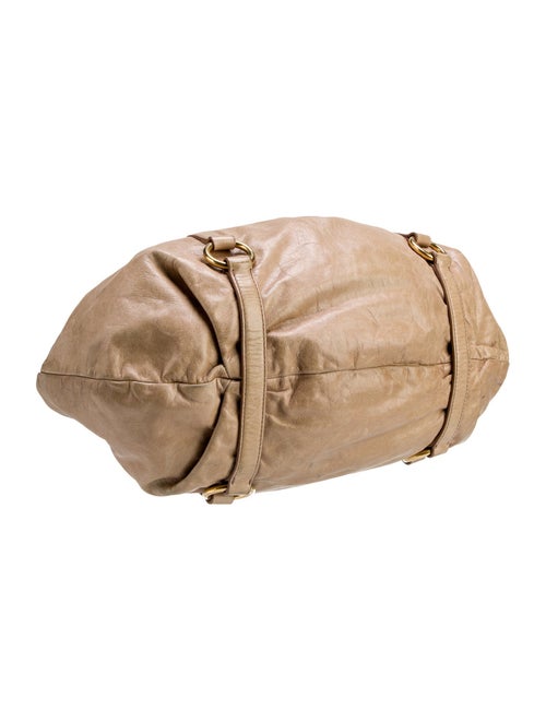 Miu Miu Leather Bucket Bag