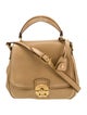 Miu Miu Leather Top Handle Bag