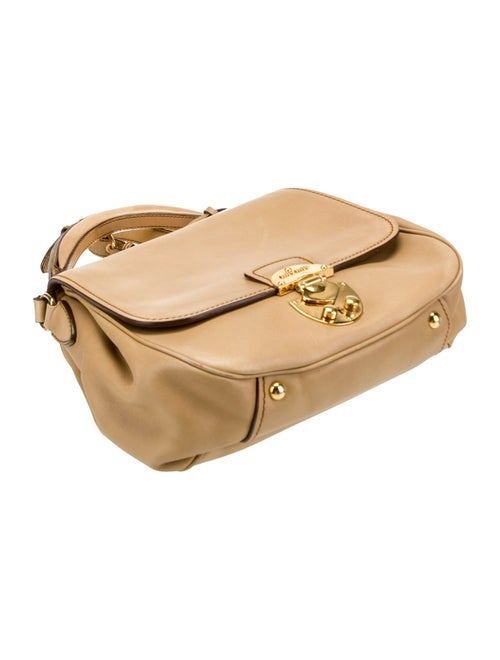 Miu Miu Leather Top Handle Bag