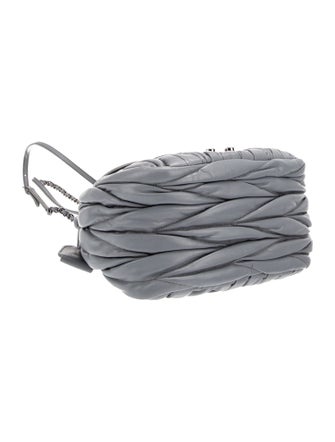 Miu Miu Leather Messenger Bag