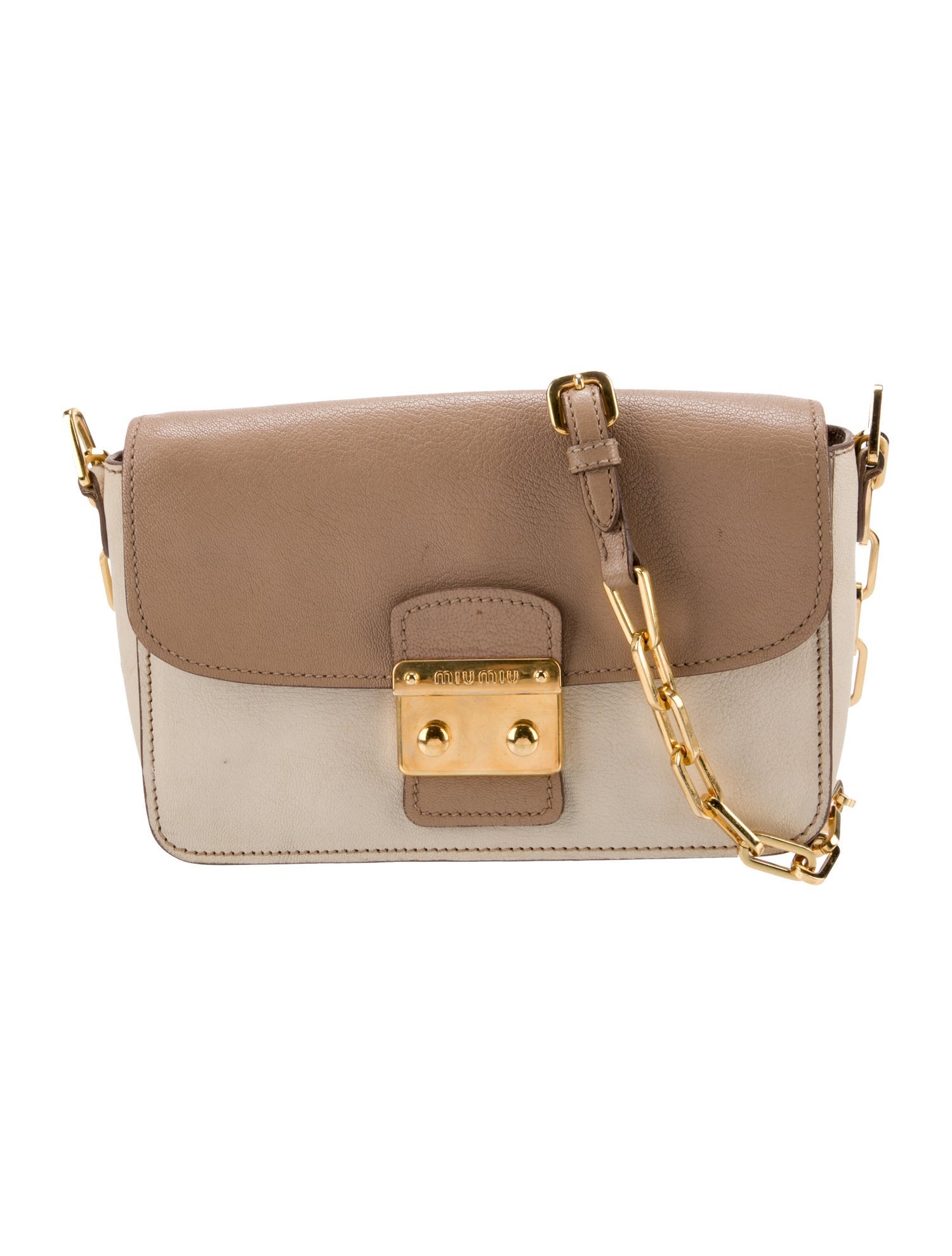 Miu Miu Leather Crossbody Bag