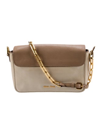 Miu Miu Leather Crossbody Bag