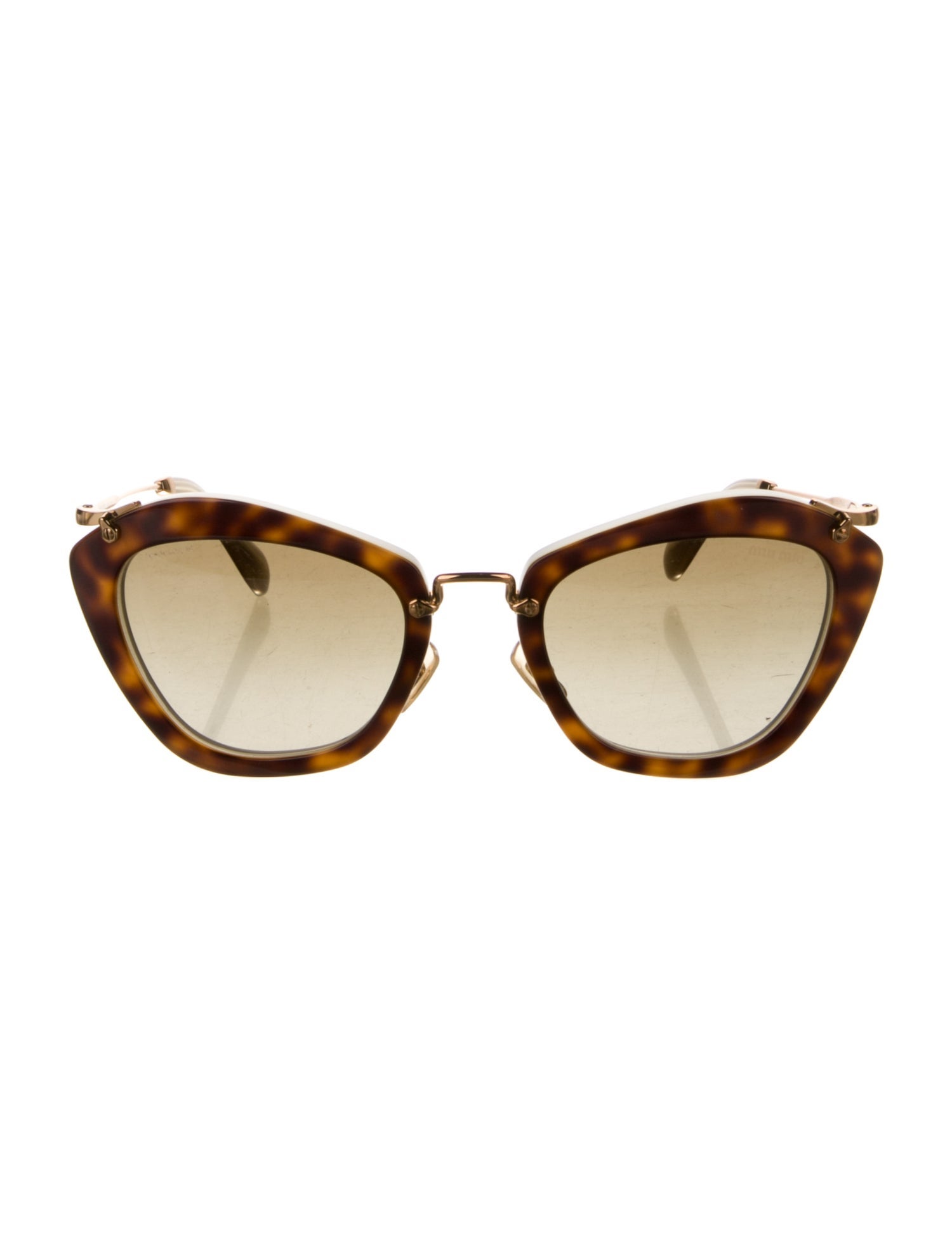Miu Miu Cat-Eye Gradient Sunglasses