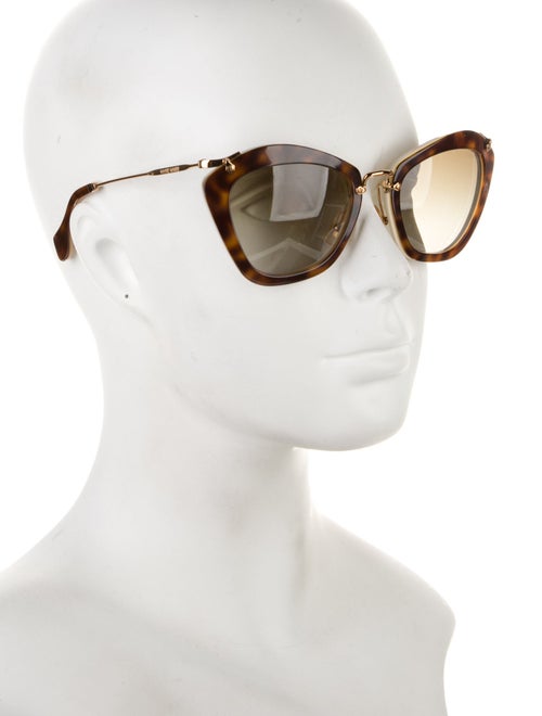 Miu Miu Cat-Eye Gradient Sunglasses