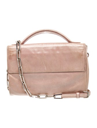 Miu Miu Leather Top Handle Bag