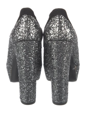 Miu Miu Glitter Glitter Accents Pumps