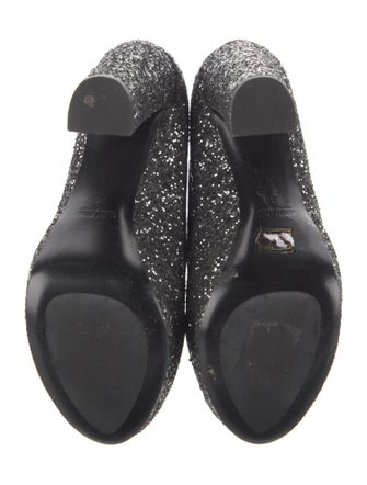 Miu Miu Glitter Glitter Accents Pumps