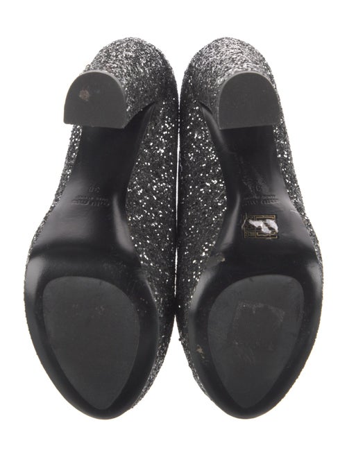 Miu Miu Glitter Glitter Accents Pumps