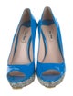Miu Miu Patent Leather Glitter Accents Pumps