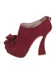 Miu Miu Suede Bow Accents Pumps