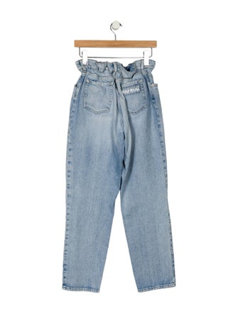 Miu Miu 2019 Straight Leg Jeans