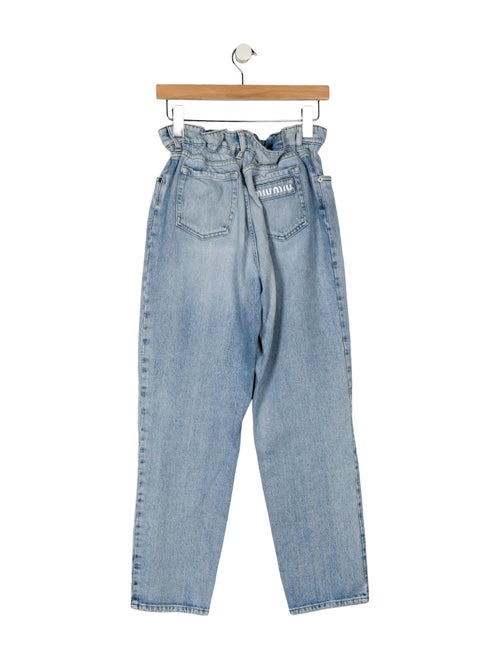 Miu Miu 2019 Straight Leg Jeans