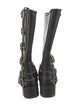 Miu Miu Leather Moto Boots