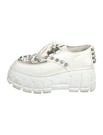 Miu Miu Leather Sneakers