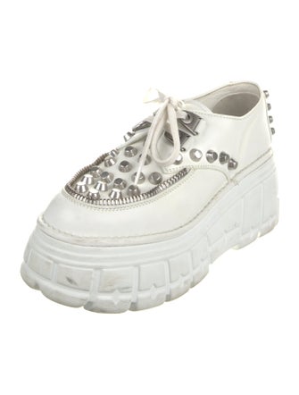 Miu Miu Leather Sneakers