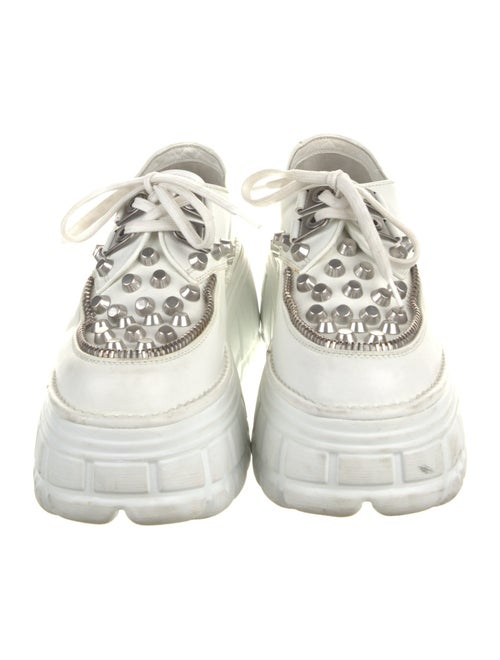 Miu Miu Leather Sneakers