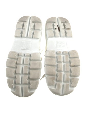 Miu Miu Leather Sneakers