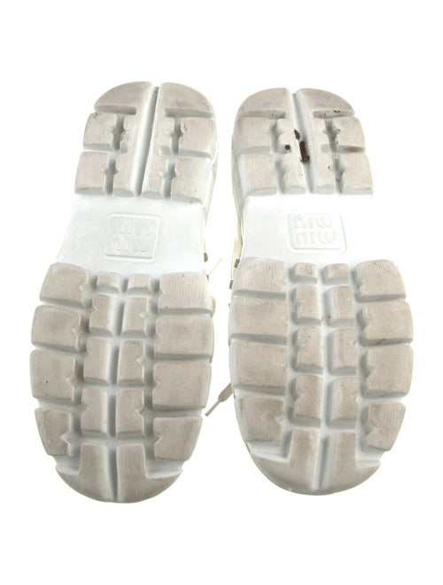 Miu Miu Leather Sneakers