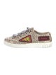 Miu Miu Glitter Printed Sneakers