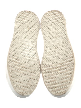 Miu Miu Glitter Printed Sneakers