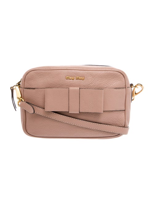 Miu Miu Leather Crossbody Bag