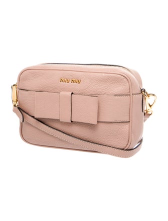 Miu Miu Leather Crossbody Bag