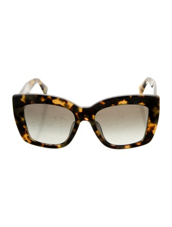 Miu Miu Oversize Gradient Sunglasses