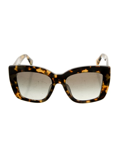 Miu Miu Oversize Gradient Sunglasses