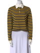 Miu Miu 2025 Striped Polo