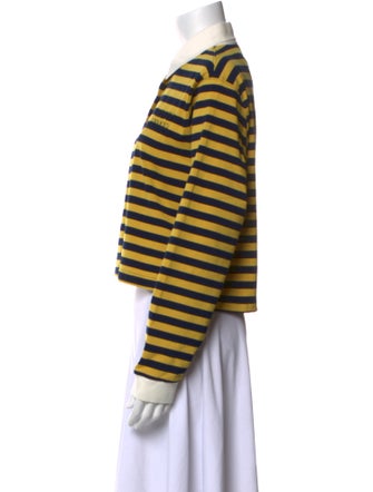 Miu Miu 2025 Striped Polo