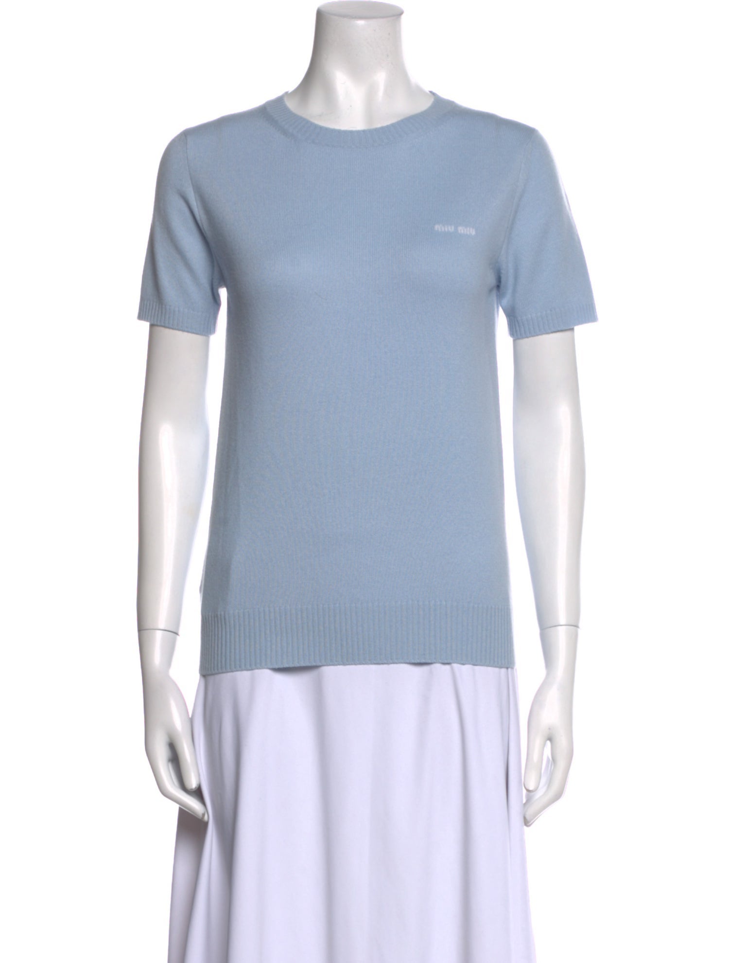 Miu Miu 2024 Cashmere T-Shirt