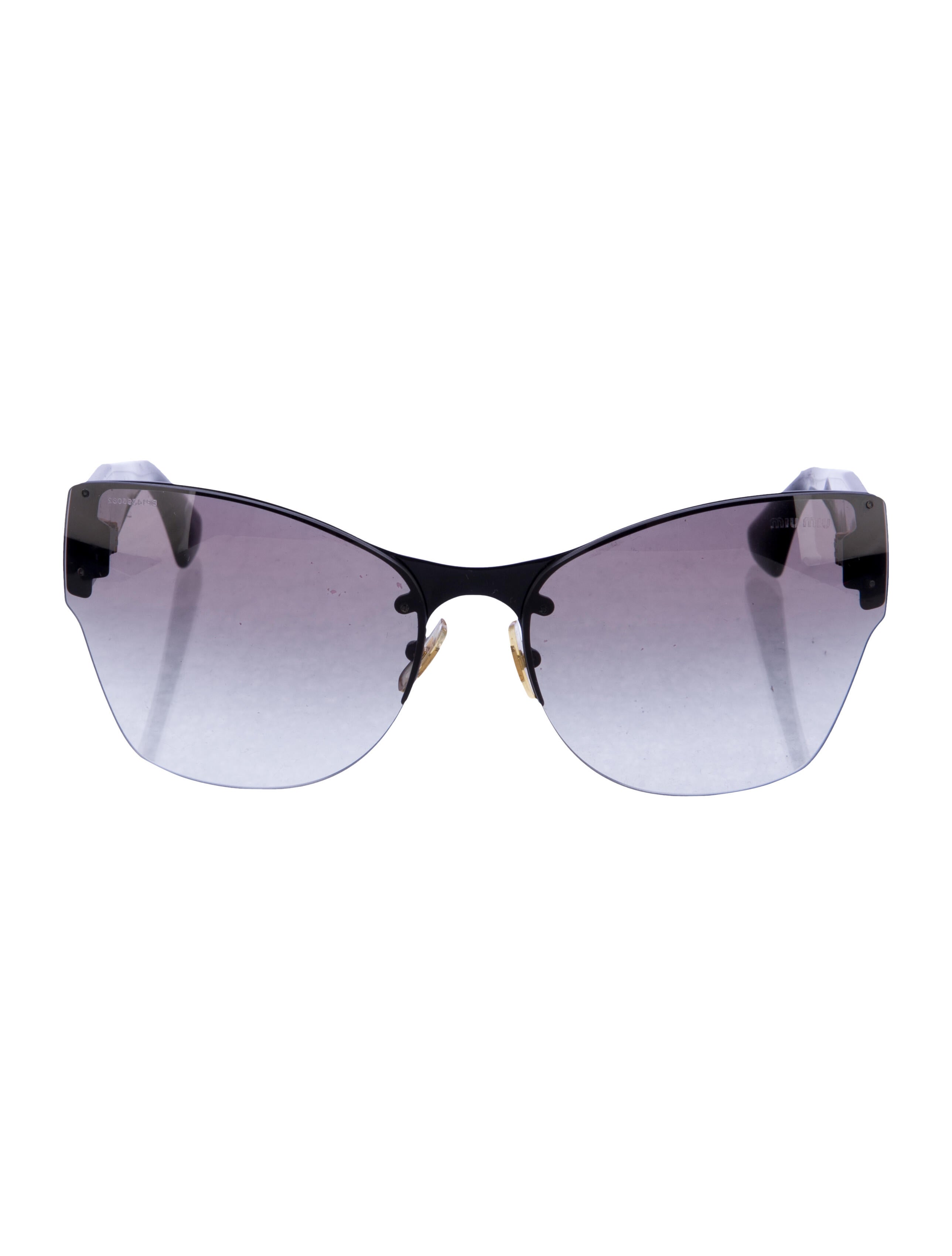 Miu Miu Cat-Eye Gradient Sunglasses