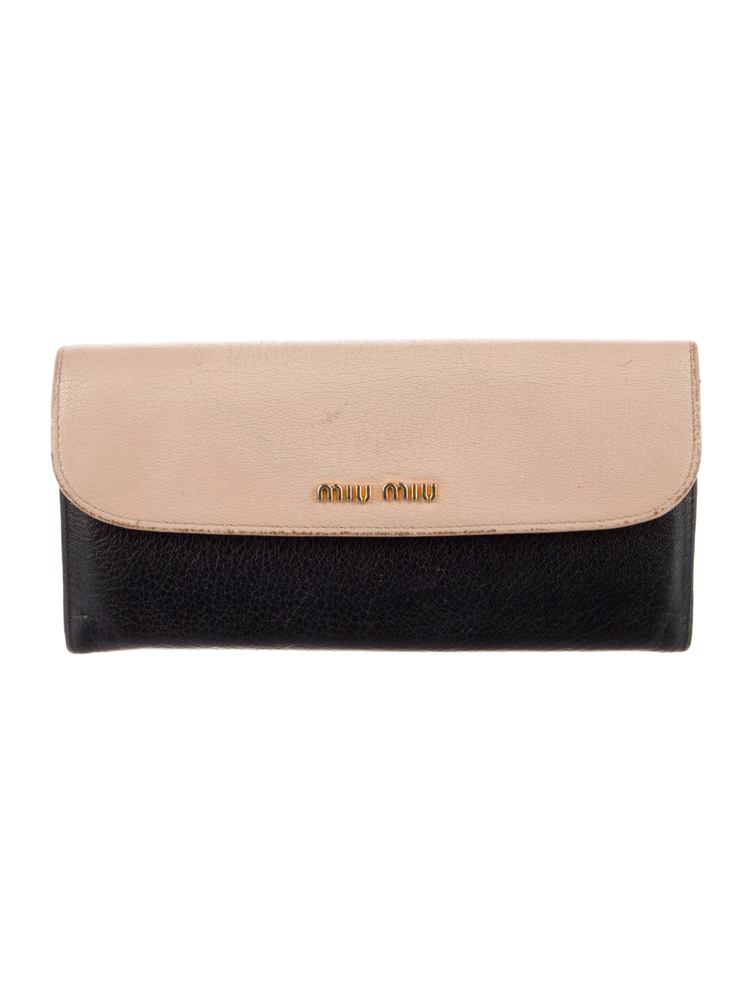 Miu Miu Leather Continental Wallet