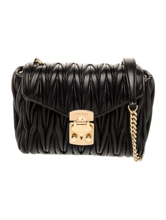 Miu Miu Leather Shoulder Bag