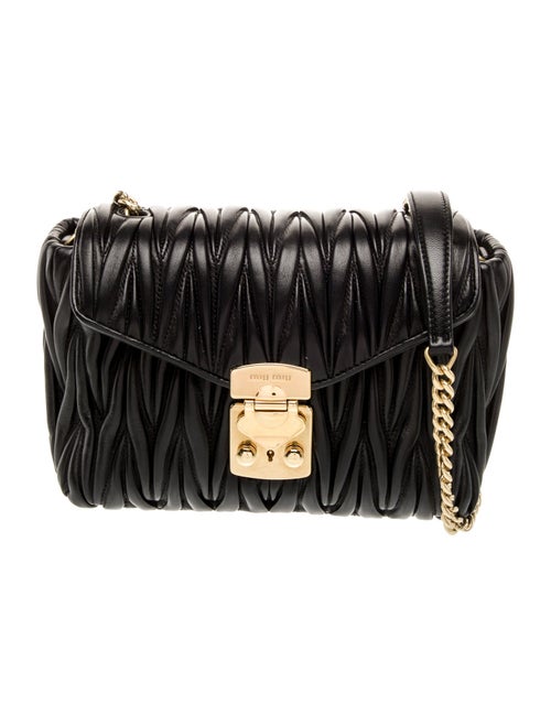 Miu Miu Leather Shoulder Bag
