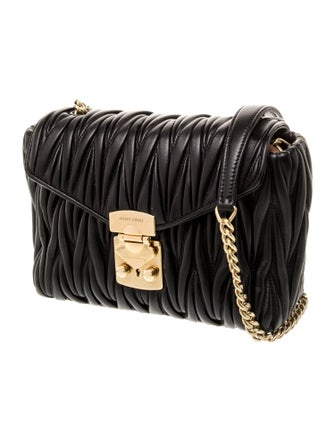 Miu Miu Leather Shoulder Bag