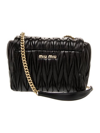 Miu Miu Leather Shoulder Bag