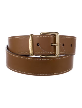 Miu Miu Leather Belt