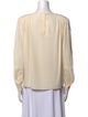 Miu Miu Late 2000's - Early 2010's Scoop Neck Blouse