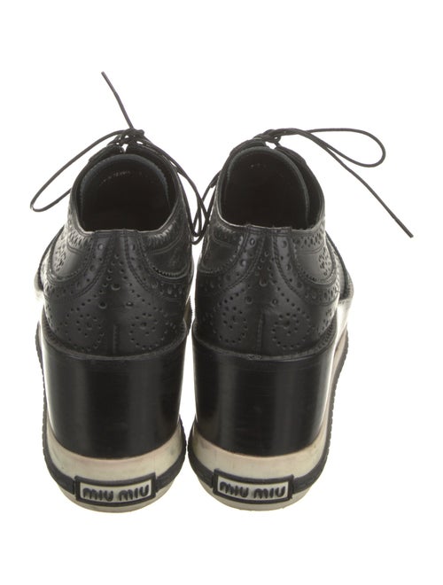 Miu Miu Leather Oxfords