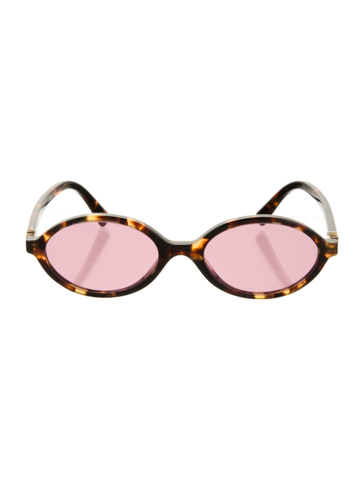 Miu Miu Round Tinted Sunglasses