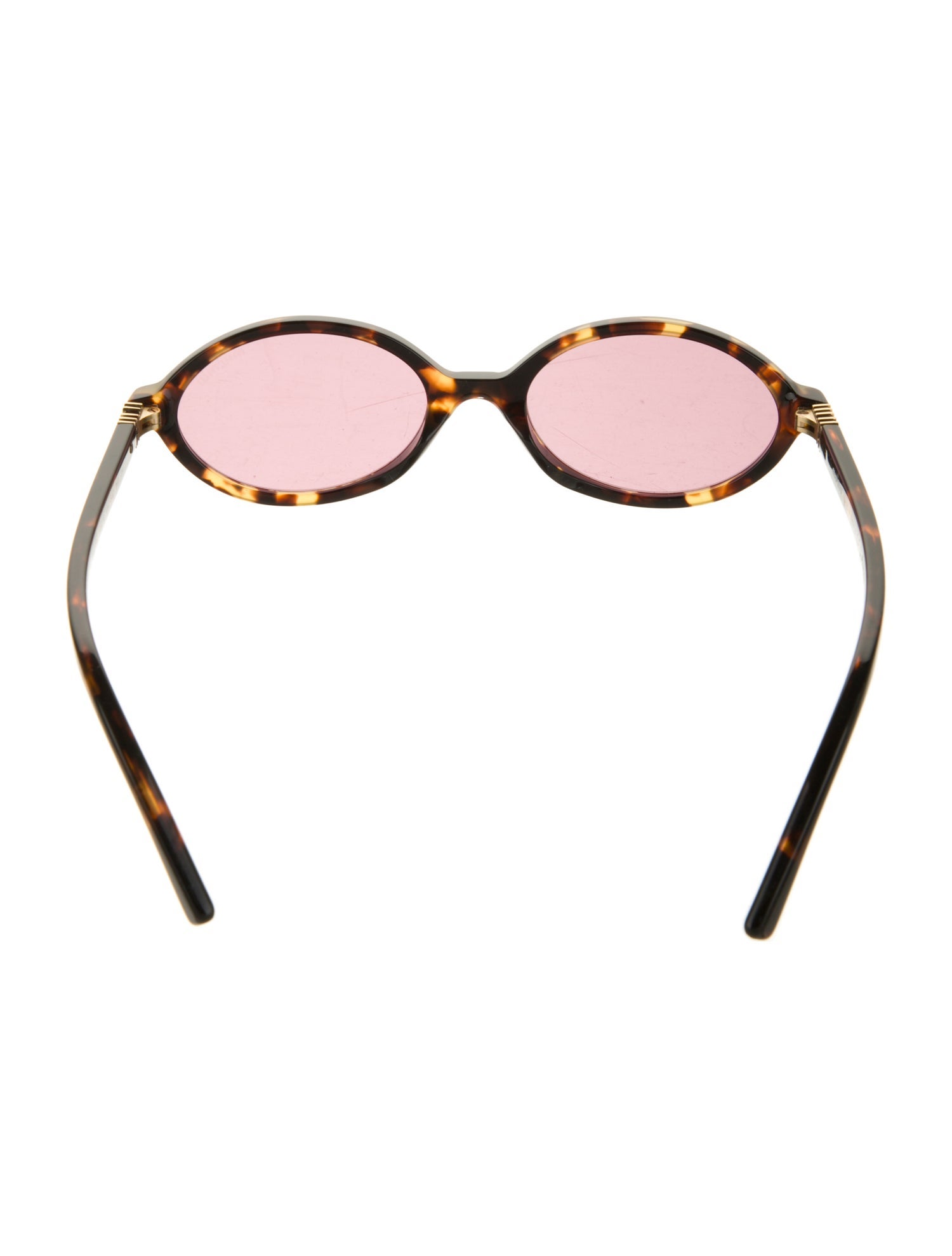 Miu Miu Round Tinted Sunglasses