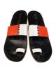 Miu Miu Leather Slides