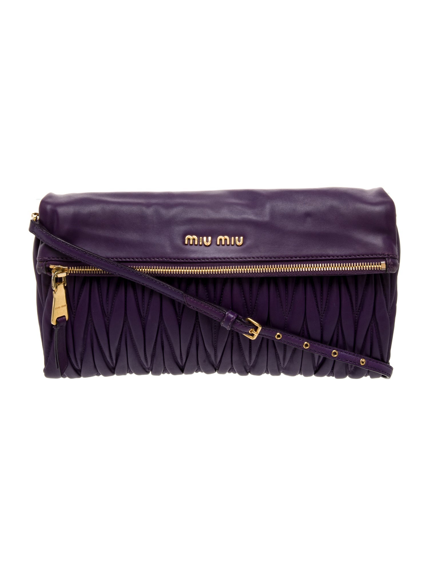 Miu Miu Leather Shoulder Bag